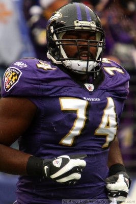 Baltimore Ravens tackle Michael Oher