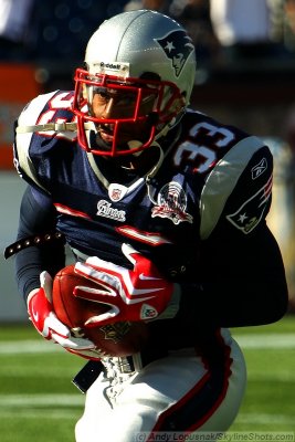 New England Patriots RB Kevin Faulk