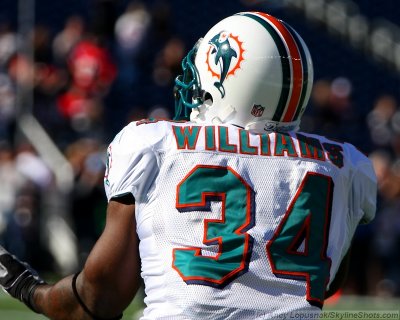 Miami Dolphins RB Ricky Williams