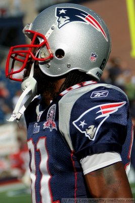 New England Patriots WR Randy Moss