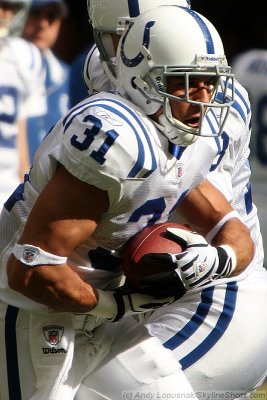 Indianapolis Colts RB Donald Brown