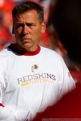 Washington Redskins head coach Jim Zorn
