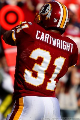 Washington Redskins RB Rock Cartwright