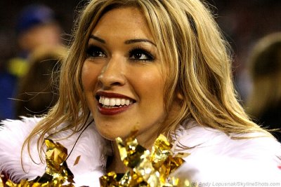 San Francisco 49ers cheerleader