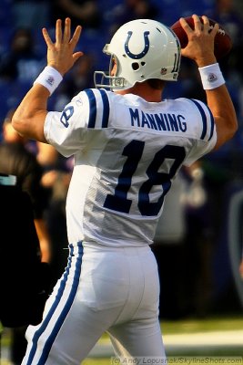 Indianapolis Colts QB Peyton Manning