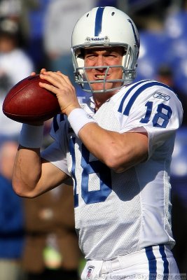 Indianapolis Colts QB Peyton Manning