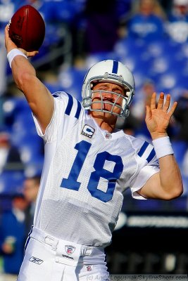 Indianapolis Colts QB Peyton Manning