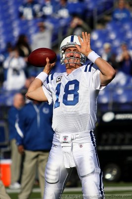 Indianapolis Colts QB Peyton Manning