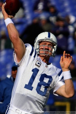 Indianapolis Colts QB Peyton Manning