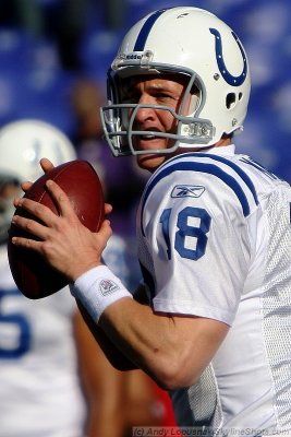 Indianapolis Colts QB Peyton Manning