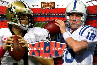 Super Bowl XLIV:  New Orleans Saints vs. Indianapolis Colts