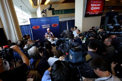Super Bowl XLIV Media Day: Indianapolis Colts QB Peyton Manning