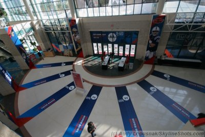 Inside the Super Bowl XLIV Media Center
