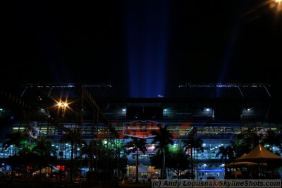 Super Bowl XLIV - Stadium at Night