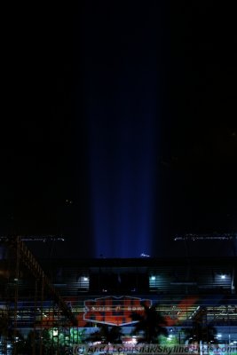 Super Bowl XLIV - Stadium at Night