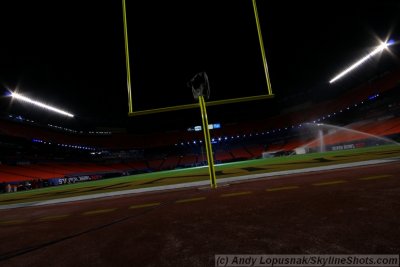 Super Bowl XLIV - Stadium at Night