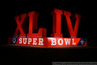Super Bowl XLIV - Ft. Lauderdale at Night