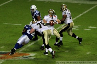 Super Bowl XLIV MVP Drew Brees of the New Orleans Saints