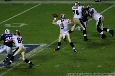 Super Bowl XLIV MVP Drew Brees of the New Orleans Saints