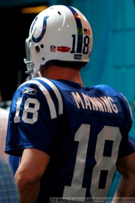 Indianapolis Colts QB Peyton Manning