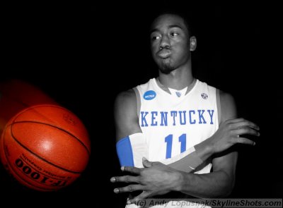 Kentucky Wildcats guard John Wall - future 2010 NBA #1 overall draft pick