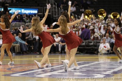 Stanford Cardinal cheerleaders