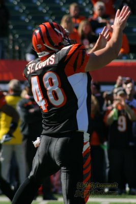 Cincinnati Bengals TE Brad St. Louis