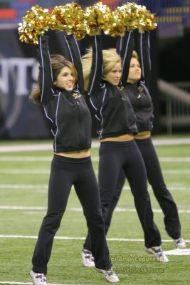 New Orleans Saints cheerleaders