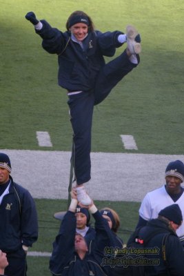 Naval Academy cheerleaders