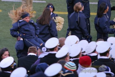 Naval Academy cheerleaders