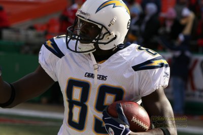 San Diego Chargers WR Chris Chambers