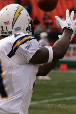 San Diego Chargers RB LaDainian Tomlinson