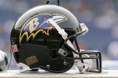Baltimore Ravens helmet