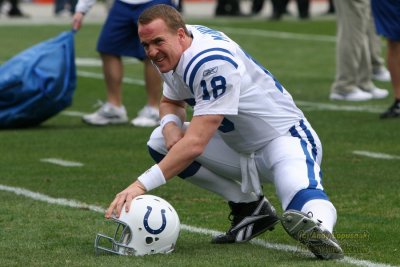 Indianapolis Colts QB Peyton Manning