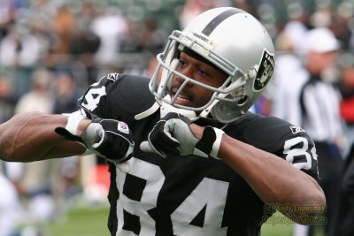 Oakland Raiders WR Jerry Porter