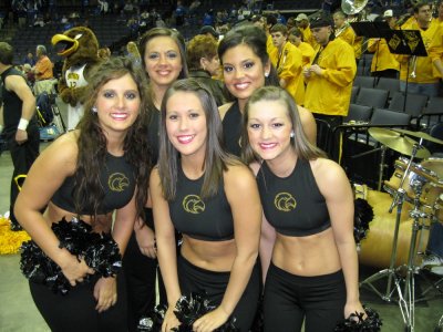 Univ. of Southern Mississippi cheerleaders