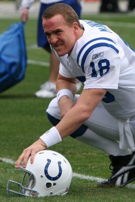 Indianapolis Colts QB Peyton Manning