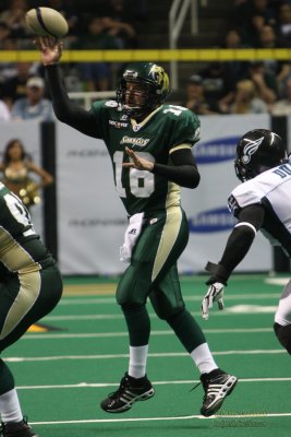 San Jose SaberCats QB Mark Grieb