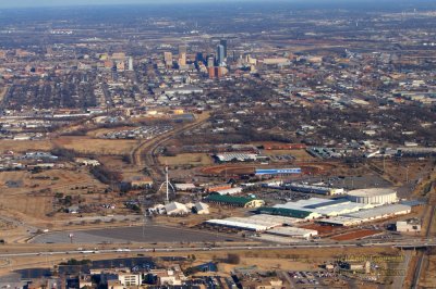 Aerial of Oklahoma City