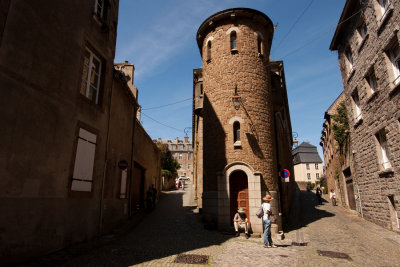 Inside the Walled City of Saint-Malo