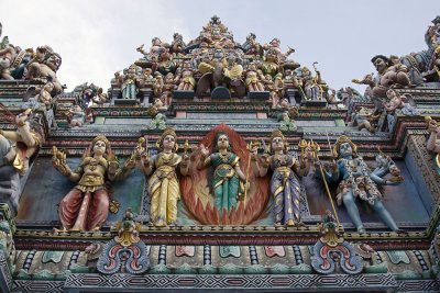 Colorful Hindu Temple