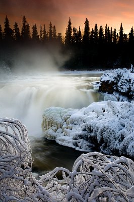 December 2008 - Pisew Falls Provincial Park - Carla Farris