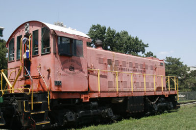 Locomotive in Abilene,Ks.