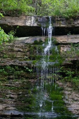trickling water