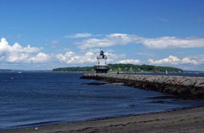 Miscellaneous, Spring Point Lighthouse and a Pink Cadillac - August 10, 2008
