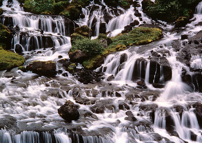 Hraunfoss-in-Summer - Iceland