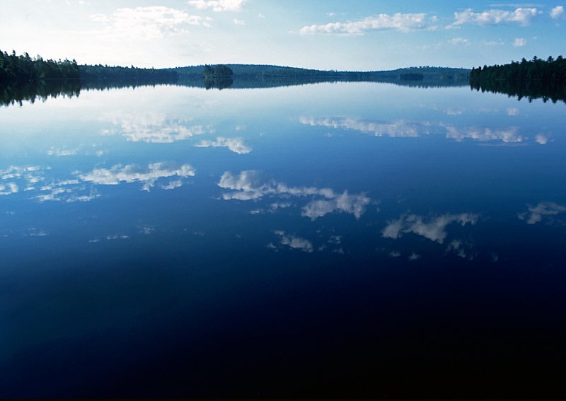Lake-Reflections---Maine