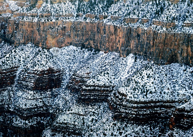 Grand-Canyon-Snow - Az.