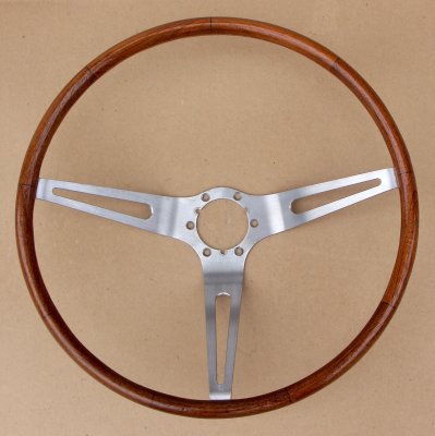 Corvette Original Teak Steering Wheel