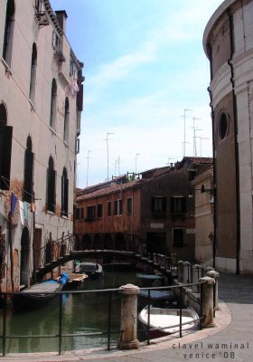 Streets in Venice are called Canals